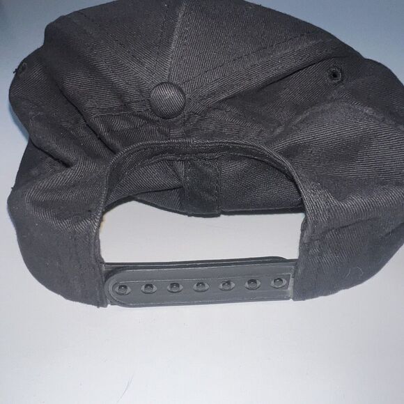 Vintage Walt Disney World Embordered Ball Cap Black Goofys Hat Shop 90s Y2K - Picture 3 of 9